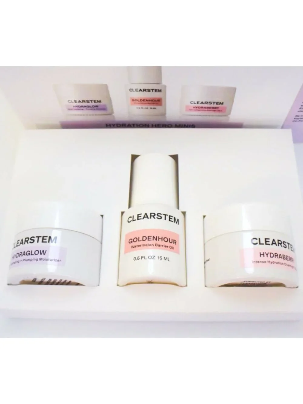 *CLEARSTEM* Hydration Hero Minis - Hydraglow, Goldenhour, Hydraberry - NEW!